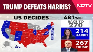 US Presidential Election 2024 LIVE  Donald Trump Vs Kamala Harris  US Presidential Elections 2024 [upl. by Malin5]