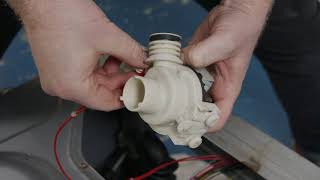 How to replace the drain pump on a Hotpoint washer dryer [upl. by Suryc]