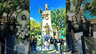 Dr Jose Rizal  Wreath Laying  Geodetic Engineers of the Philippines  viralvideo [upl. by Atirehs]