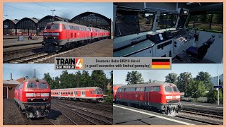 Deutsche Bahn BR218 review  Train Sim World 4 [upl. by Dijam515]