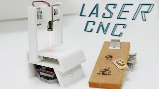 Mini CNC con lectores de DVD reciclados  Grabadora Laser CNC  Arduino [upl. by Nonarb19]