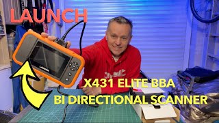 LAUNCH X431 Elite Bi Directional Scanner Review For BMW VW Audi Group amp Mercedes Benz [upl. by Haibot]