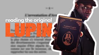 Reading the original Arsène Lupin book in French [upl. by Bish]