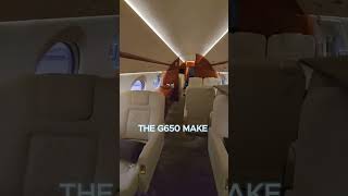 The Gulfstream G650 – Travel Like Royalty [upl. by Anoet696]