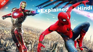 Spiderman teams up with Iron Man to stop the VultureExplained in Hindi [upl. by Pepito]