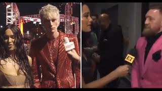 Conor McGregor and MGK REFUSE TO SNITCH On Each Other When Asked About Their VMA FIGHT [upl. by Crofoot926]