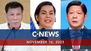 UNTV CNEWS  November 16 2023 [upl. by Kciredes]