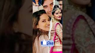 Kratika Sengar with her real life husband nikitin dheer with her besharam rang song latestviral [upl. by Ylehsa787]