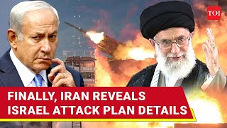 Iran For First Time Reveals Time amp Scale Of Potential Israel Attack  Report [upl. by Townsend]