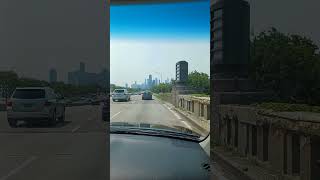 July 2023 first time I saw the city of Chicago chicago chicagotravel [upl. by Yrtua]