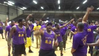 UAPB Omega Psi Phi quotAtomic Dogquot probate Spring 14 [upl. by Oballa986]