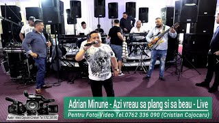 Adrian Minune  Azi vreau sa plang si sa beau  Colaj Manele Live Videoclip Full HD [upl. by Lynsey175]