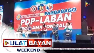 Proclamation rally ng senatorial candidates ng PDPLaban isinagawa sa Rizal [upl. by Sivie]