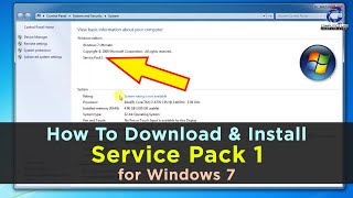 How to Download Service Pack 1 for Windows 7 64 Bit amp 32 Bit easily  SP1 for Windows 7 download [upl. by Gratiana996]