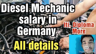 Diesel mechanic jobs in Germany Salary RequirementsAll details [upl. by Winther356]