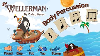 Wellerman body percussion play along [upl. by Wertz80]