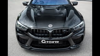 GPOWER VENTURI Carbon Motorhaube  carbon fiber bonnet  BMW M8 F91F92F93 [upl. by Veriee]