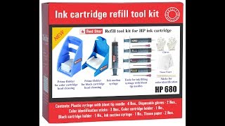 how to refill hp ink cartridge [upl. by Lindo]