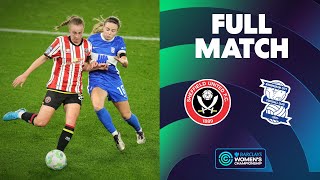 Full Match Sheffield United v Birmingham City  Barclays Womens Championship 202425 [upl. by Airtal]