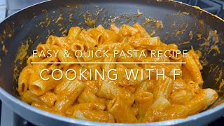 Quick amp Easy Pasta Recipe  Cooking with F [upl. by Argela]