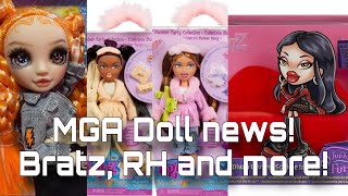 MGA NEWS Bratz Slumber Party Repros  lip couch LOL Tweens and Rainbow High [upl. by Aierb787]