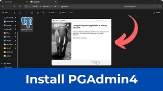 How to Install PGAdmin4 on Windows 11 Quick amp Simple [upl. by Muhcan914]