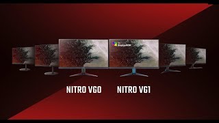 Acer Nitro VG0 amp VG1  Atemberaubendes Gamplay ohne Unschärfe [upl. by Stanfield241]