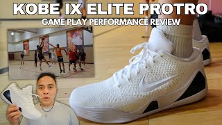 Kobe 9 Elite Low Protro Performance Review [upl. by Mcnalley]