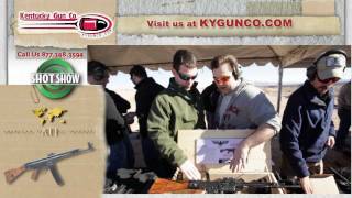 SHOT Show 2012  ATI STG44 22LR Review [upl. by Anglo]