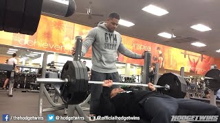 Bodybuilding Motivation  Chest Workout  Still Making Gains hodgetwins [upl. by Girand]