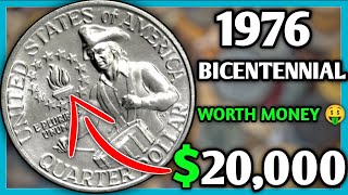 Look For This How Much is a 1976 Error Bicentennial Quarter Dollar Worth a Lot of Big Money [upl. by Acnairb]