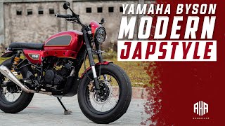 Custom Yamaha Byson  Modern Japstyle  Bikin Yamaha Byson Gagah Berisi AkaVLog17 [upl. by Aleil755]