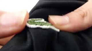 Lacoste Tshirt Black Original  Unboxing Full HD [upl. by Herrle]