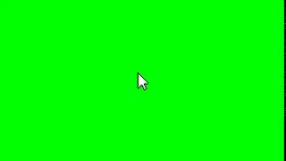 Mouse Click Cursor Green Screen Overlay printaet [upl. by Serolod696]