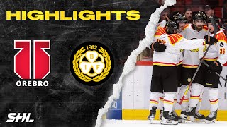 HIGHLIGHTS  Örebro  Brynäs  SHL [upl. by Niotna]