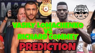 Vasily Lomachenko vs Richard Commey  PREDICTION [upl. by Angi]