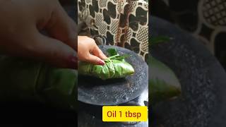 Chattu patra poda mushroom recipefood recipe shorts motivation [upl. by Alejandro]