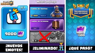 ¡LADDER 2v2 ELIMINADO 😭 Todo lo que pasó hoy ⚠️  noticias clash royale season 65 [upl. by Elay246]