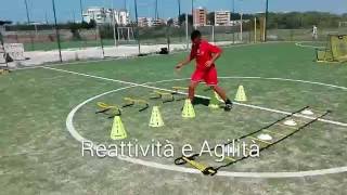 Individual Soccer Training rapidità tecnica calcio [upl. by Notsuoh]