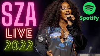 SZA Live Performance 2022 Spotify Vidcon [upl. by Walther]