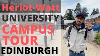 heriot watt university campus tour [upl. by Nnylak]