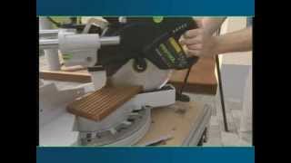 Festool scie à onglets radiale KAPEX KS 120 [upl. by Waylan]