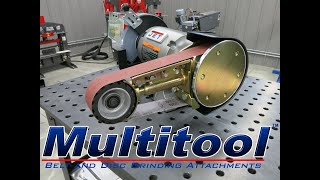 Multitool Belt Grinder Attachment Installation Guide [upl. by Noseyt]