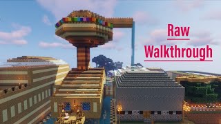 Stampys Lovely World Raw Walkthrough Tour [upl. by Elyrpa]