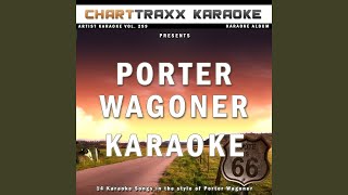 Your Old Love Letters Karaoke Version In the Style of Porter Wagoner [upl. by Stamata]