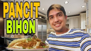 Pancit Bihon Pinoy Recipes  Home made [upl. by Hanikehs559]