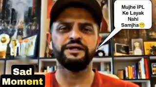 Suresh Raina CRYING after being UNSOLD in IPL AUCTION 2022🥺  FULL INTERVIEW [upl. by Alyt]