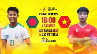 🔴TRỰC TIẾP U20 BANGLADESH  U20 VIỆT NAM  VÒNG LOẠI U20 CHÂU Á 2025 [upl. by Figueroa457]