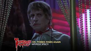 quotDr Phibes Rises Againquot  Coming up on Svengoolie on MeTV [upl. by Elisha]