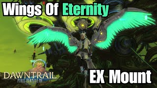 FFXIV Mounts Wings of Eternity [upl. by Latyrc722]